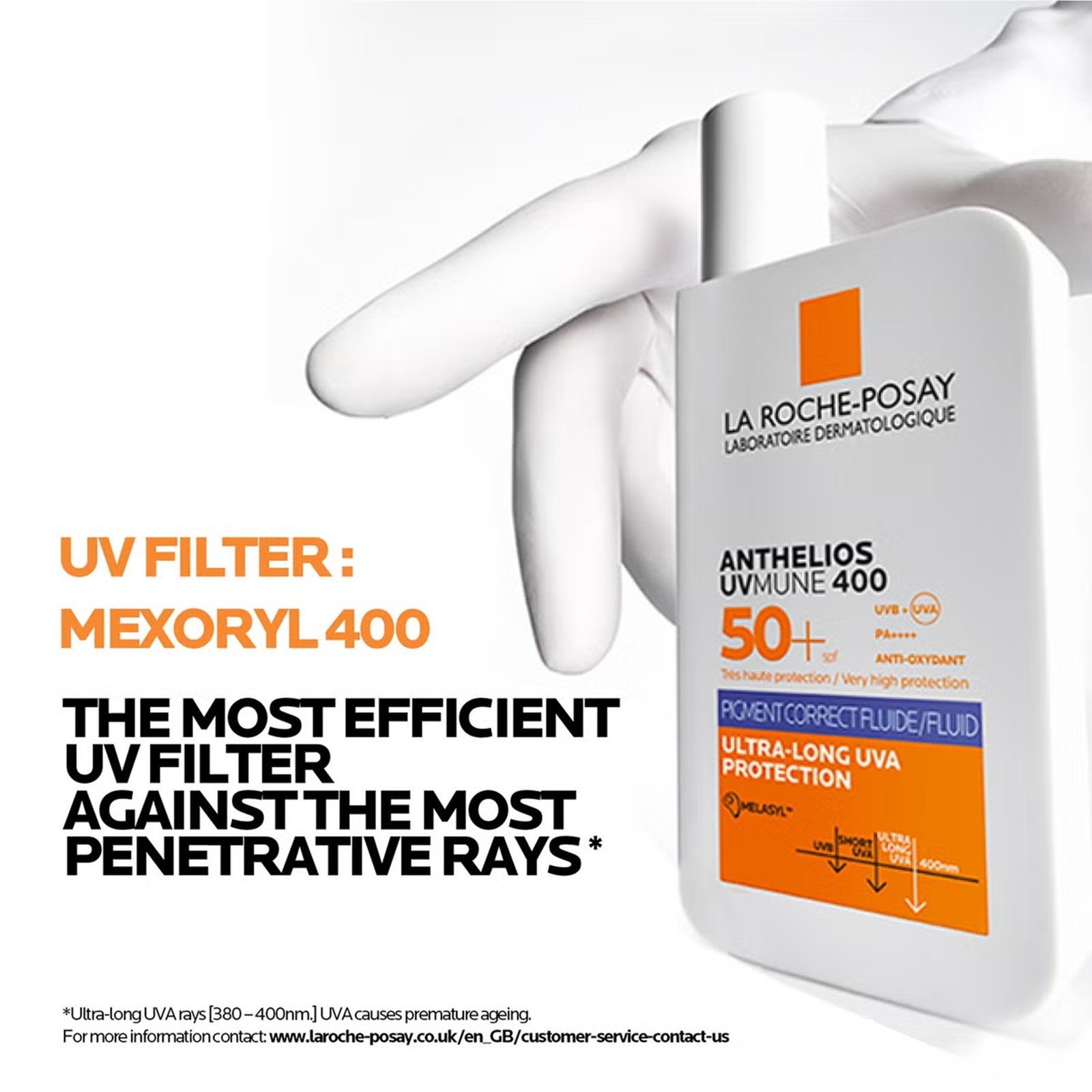 Anthelios UVMune 400 Fluide Anti-Taches SPF50+