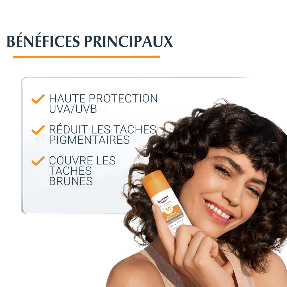 Sun Pigment Control SPF50+ Gel-Creme Teinte