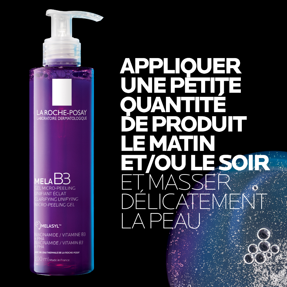 Mela B3 Gel Micro-Peeling Unifiant Éclat