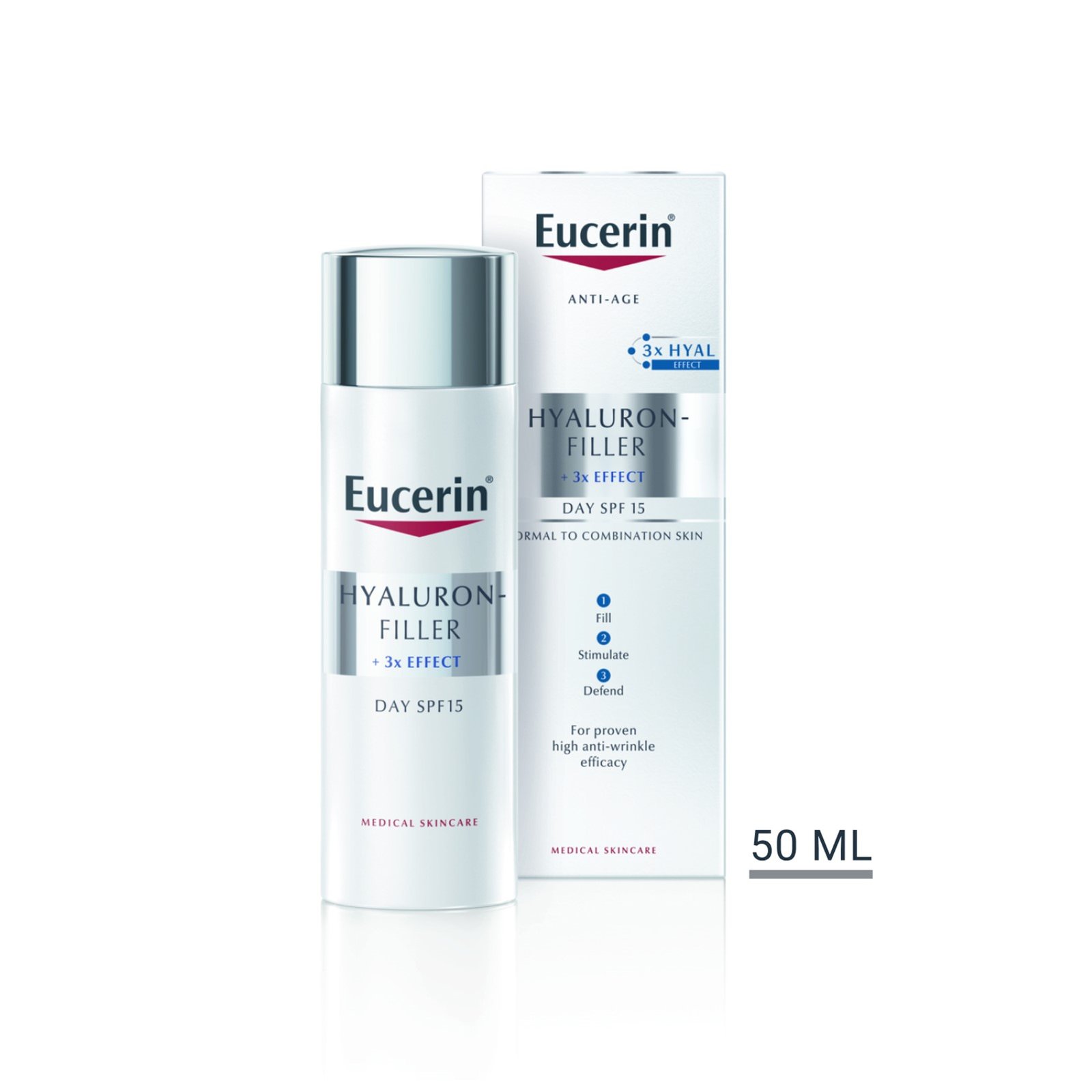 Hyaluron-Filler 3x Effect Soin de Jour SPF15