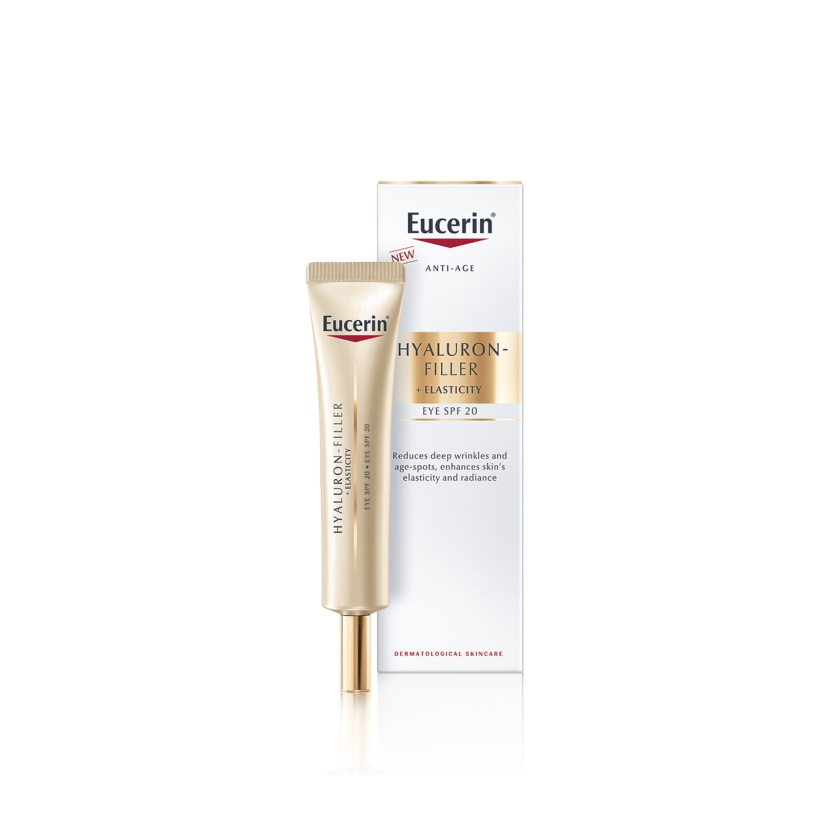 Hyaluron-Filler + Elasticity Soin Contour des Yeux SPF15