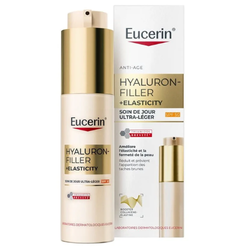 Hyaluron-Filler + Elasticity Soin de Jour Ultra-Léger SPF50