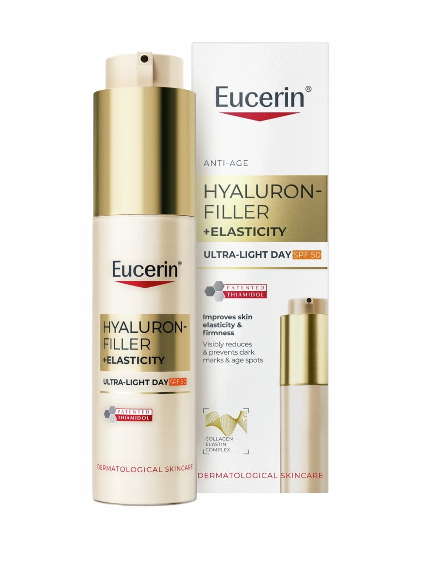 Hyaluron-Filler + Elasticity Soin de Jour Ultra-Léger SPF50