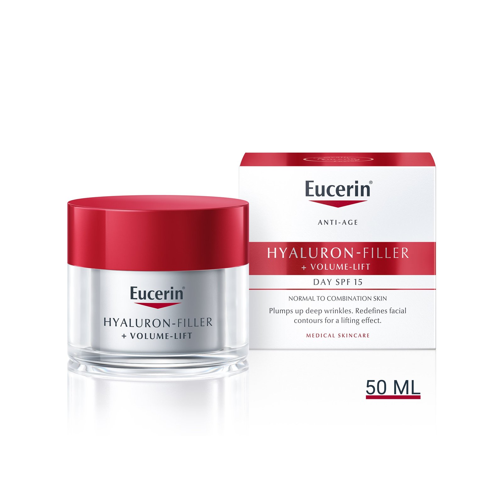 Hyaluron-Filler + Volume-Lift Soin de Jour SPF15