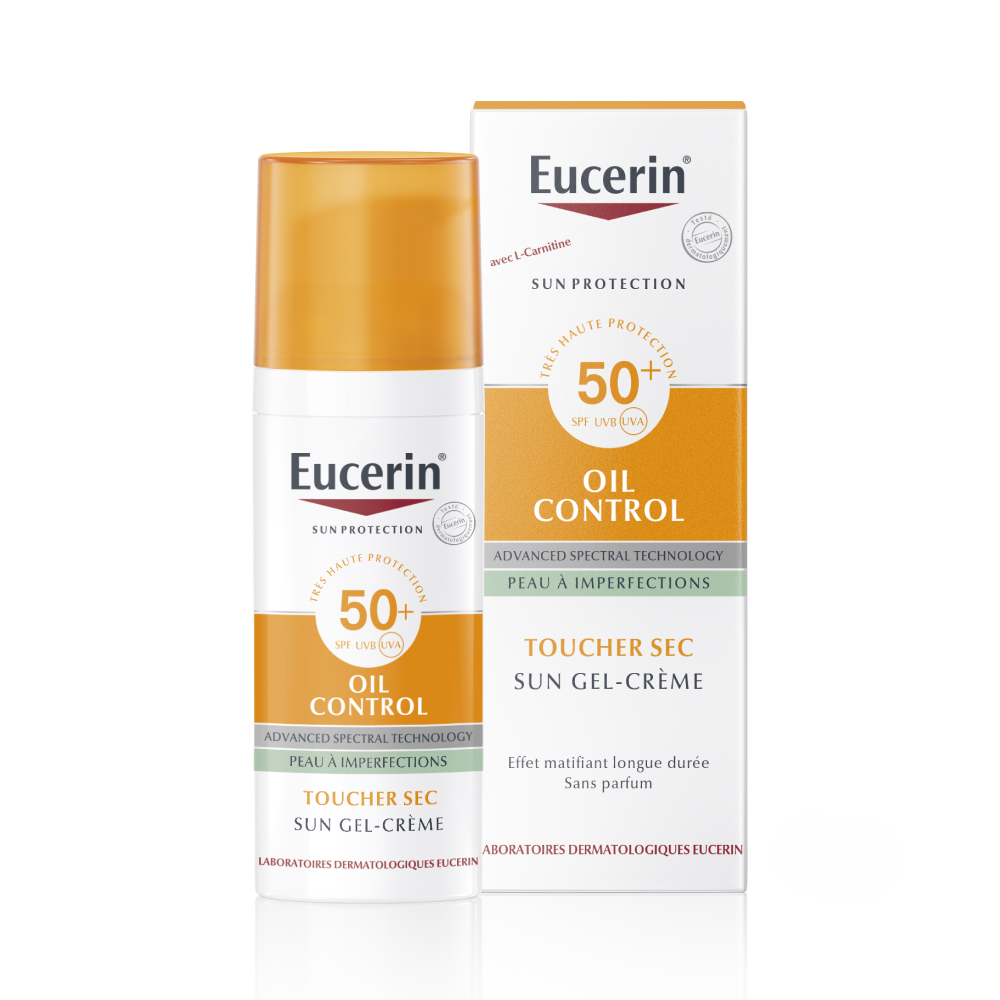Sun Protection Oil Control SPF50+ Gel Crème Solaire Toucher Sec