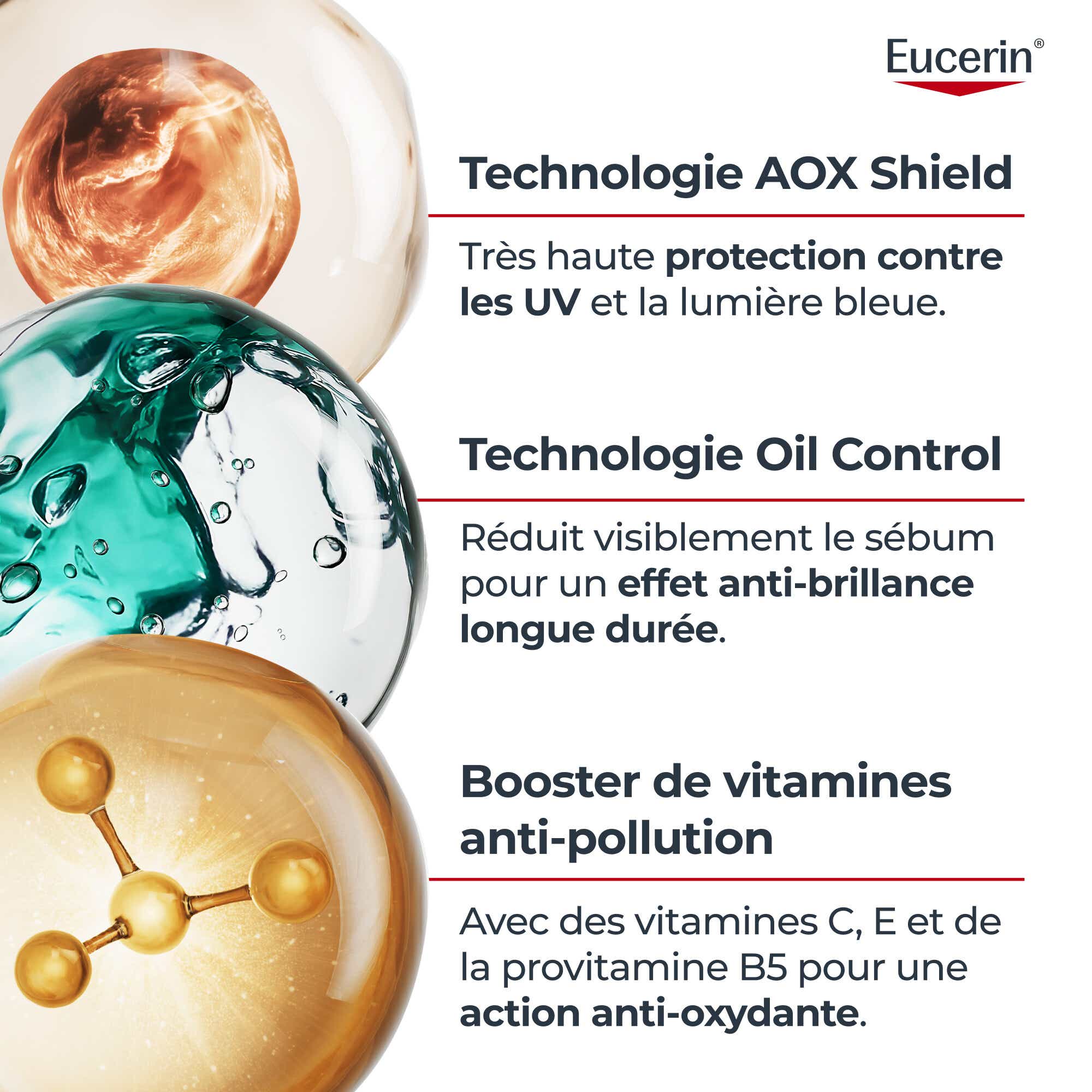 Sun Protection Oil Control SPF50+ Sérum UV Ultra Légère Toucher Sec
