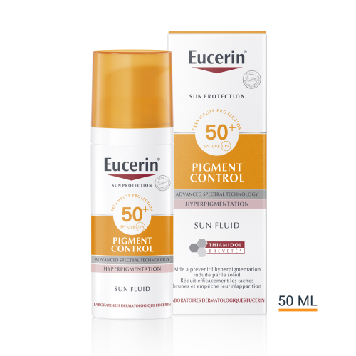 Sun Protection Pigment Control SPF50+ Fluide Solaire